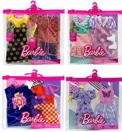 BARBIE - ENSEMBLE DOUBLE VÊTEMENTS FASHION ASST